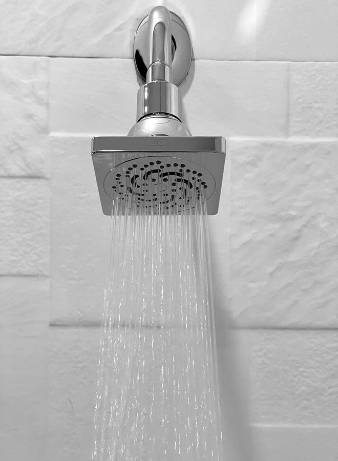 ALTON SHR22095 ABS, 4-INCH Overhead Shower With 9-INCH Arm and Flange, Chrome Finsh - Image 3